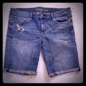 American Eagle Bermuda Jean Shorts